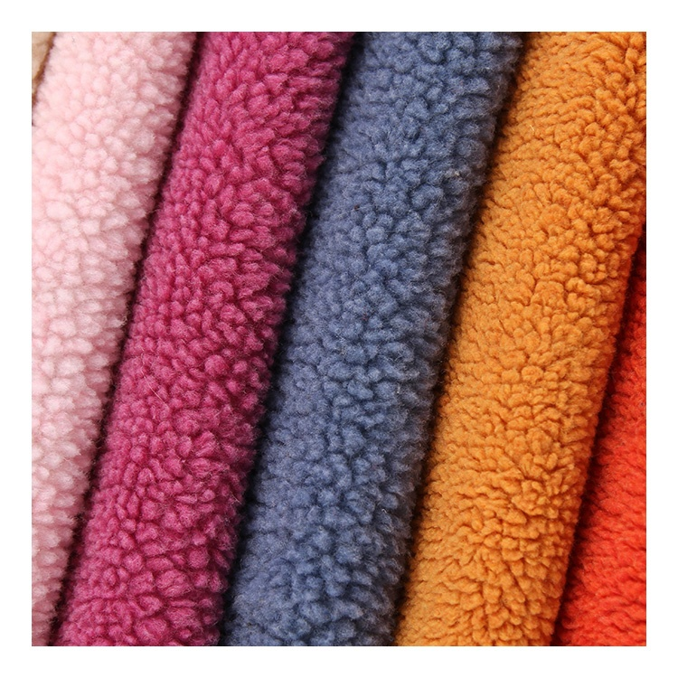 Polyester Fabric Sherpa Fleece - China Sherpa Fabric and Blanket Fabric  price