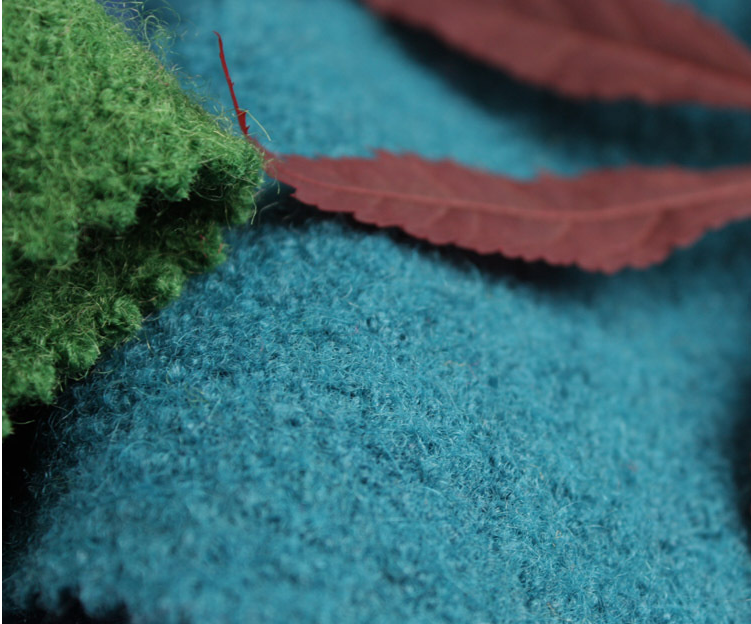 merino boiled wool fabric