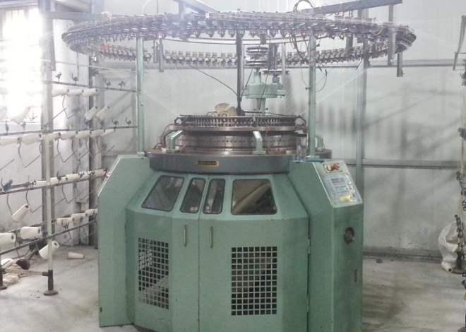 knit wool fabric machine