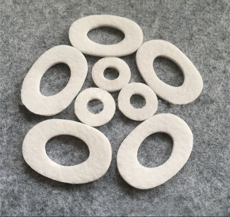 industrial wool felt parts