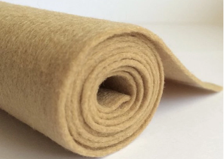 100% wool felt fabric