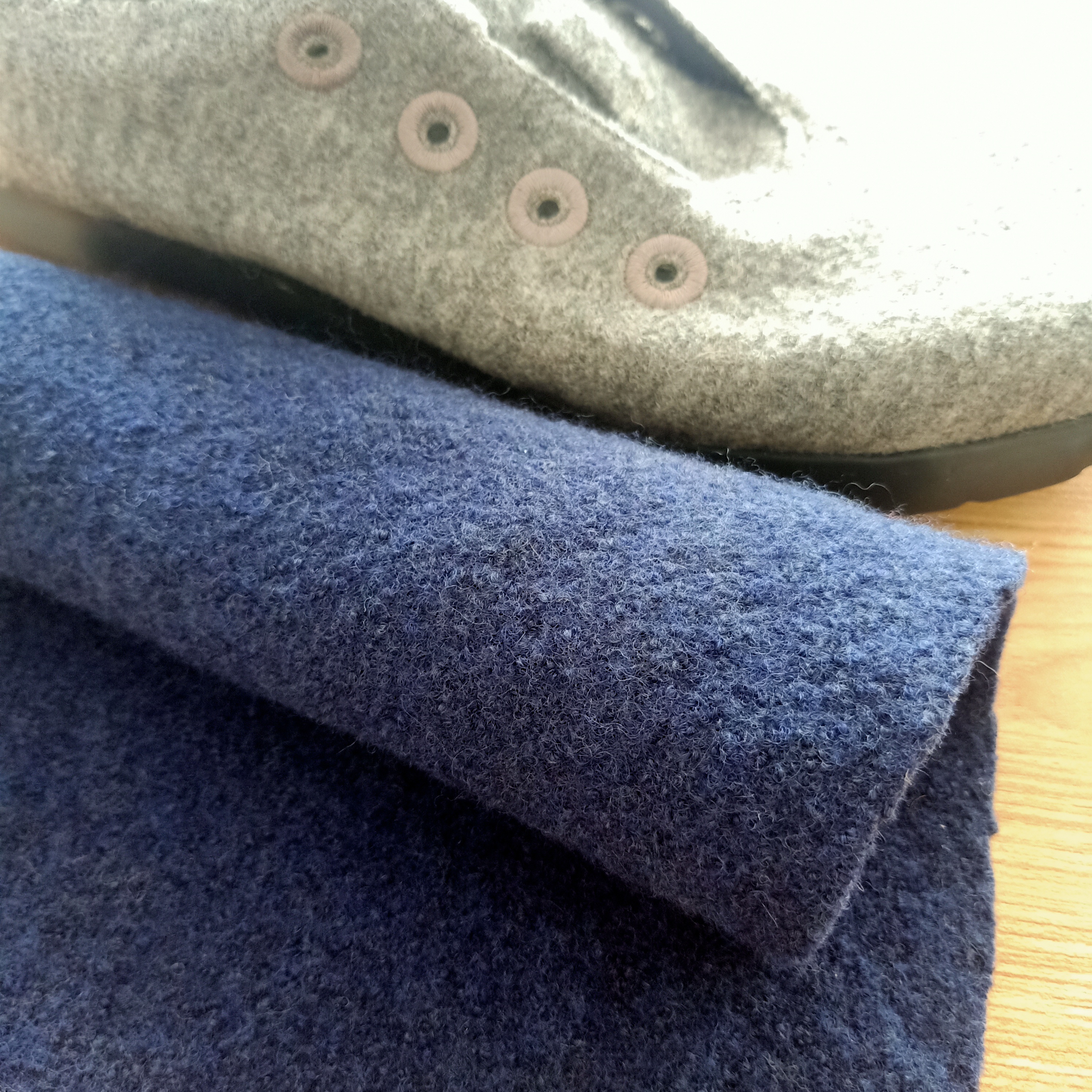 shoes wool fabric manufacturer
