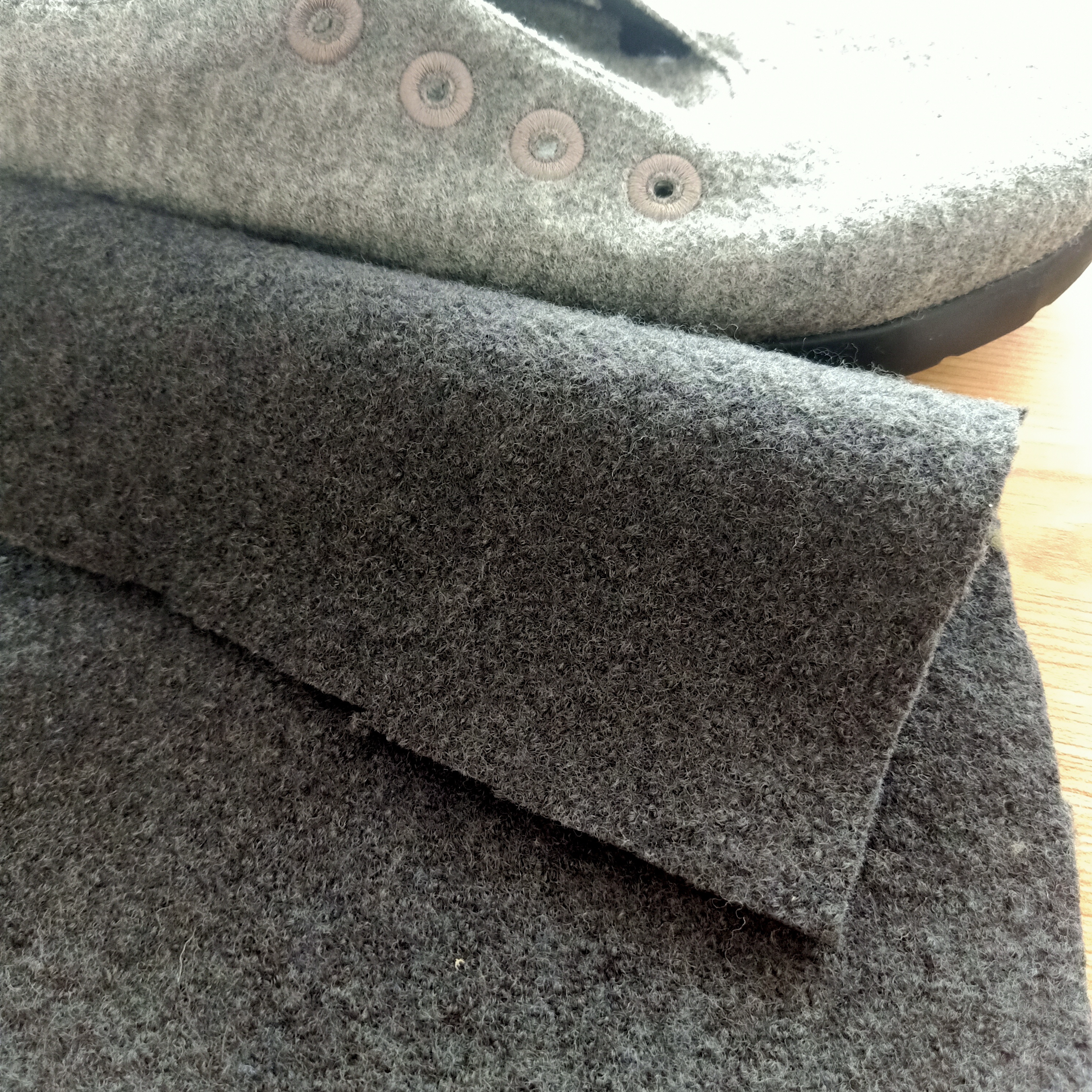 wool shoes fabric manufacturer