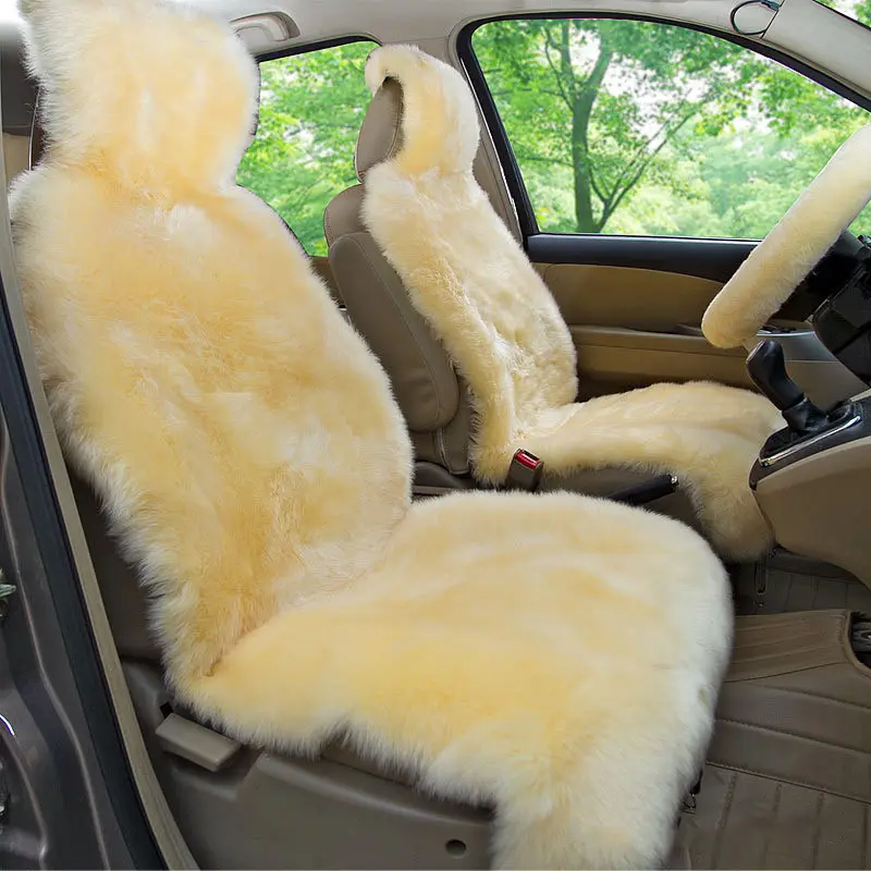 sheepskin car seat cover