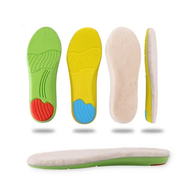 Wool insoles