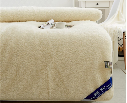 wool bed pad-002